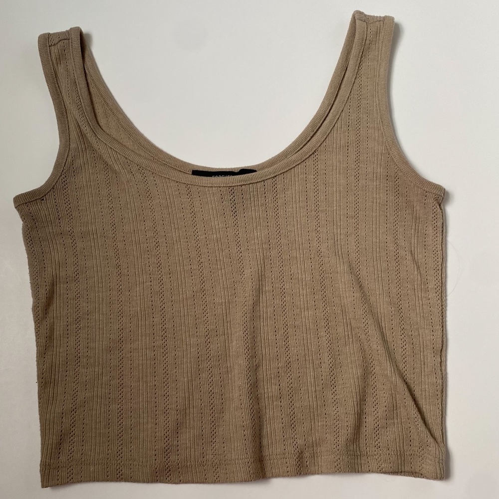 Forever 21 Light Brown Top